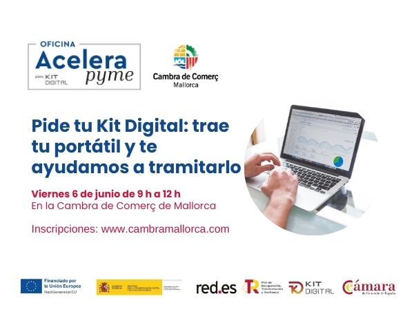 Pide tu Kit Digital: trae tu portátil y te ayudamos a tramitarlo